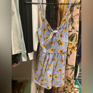 Sunflower Romper